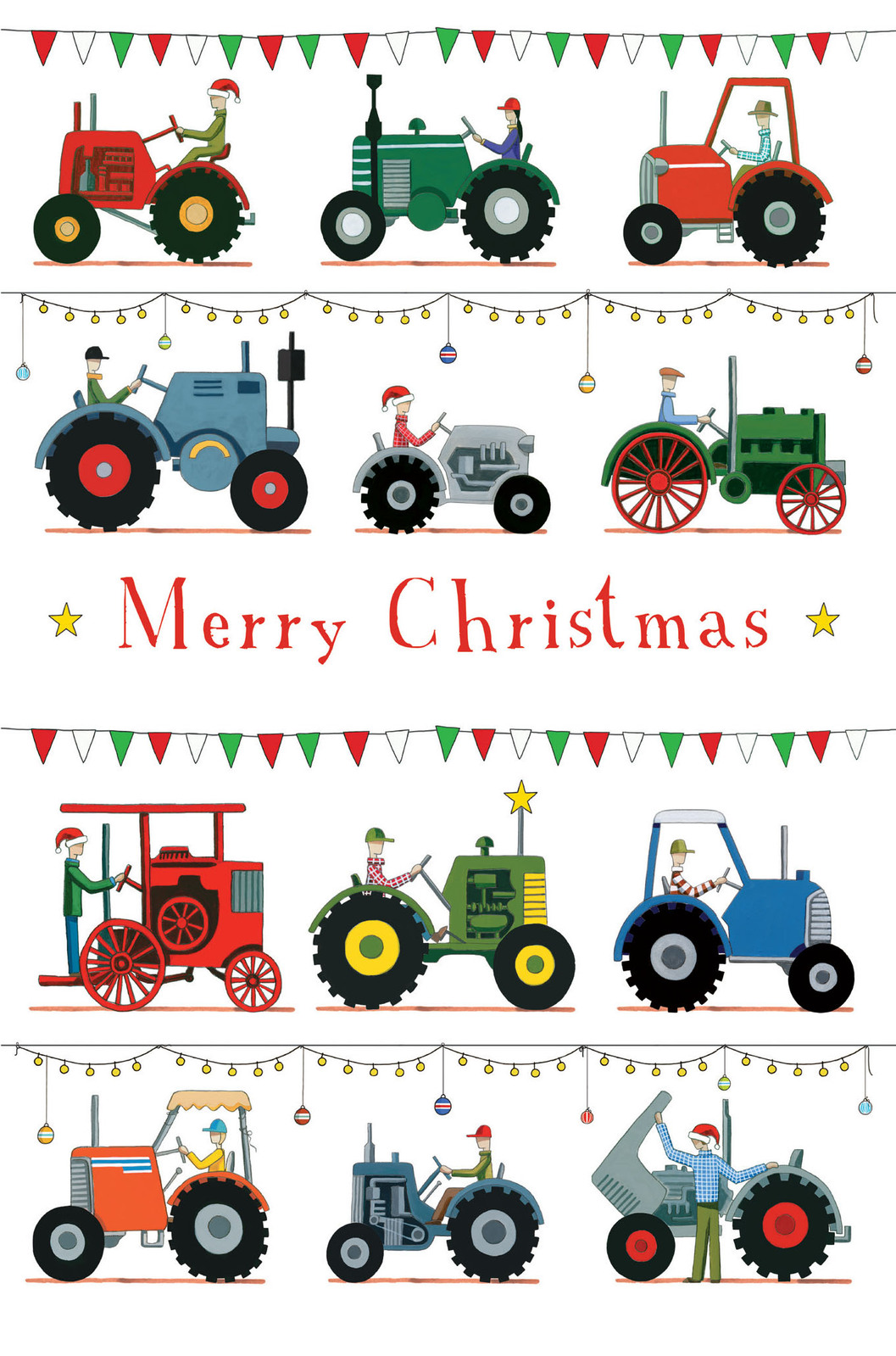 Christmas Tractors
