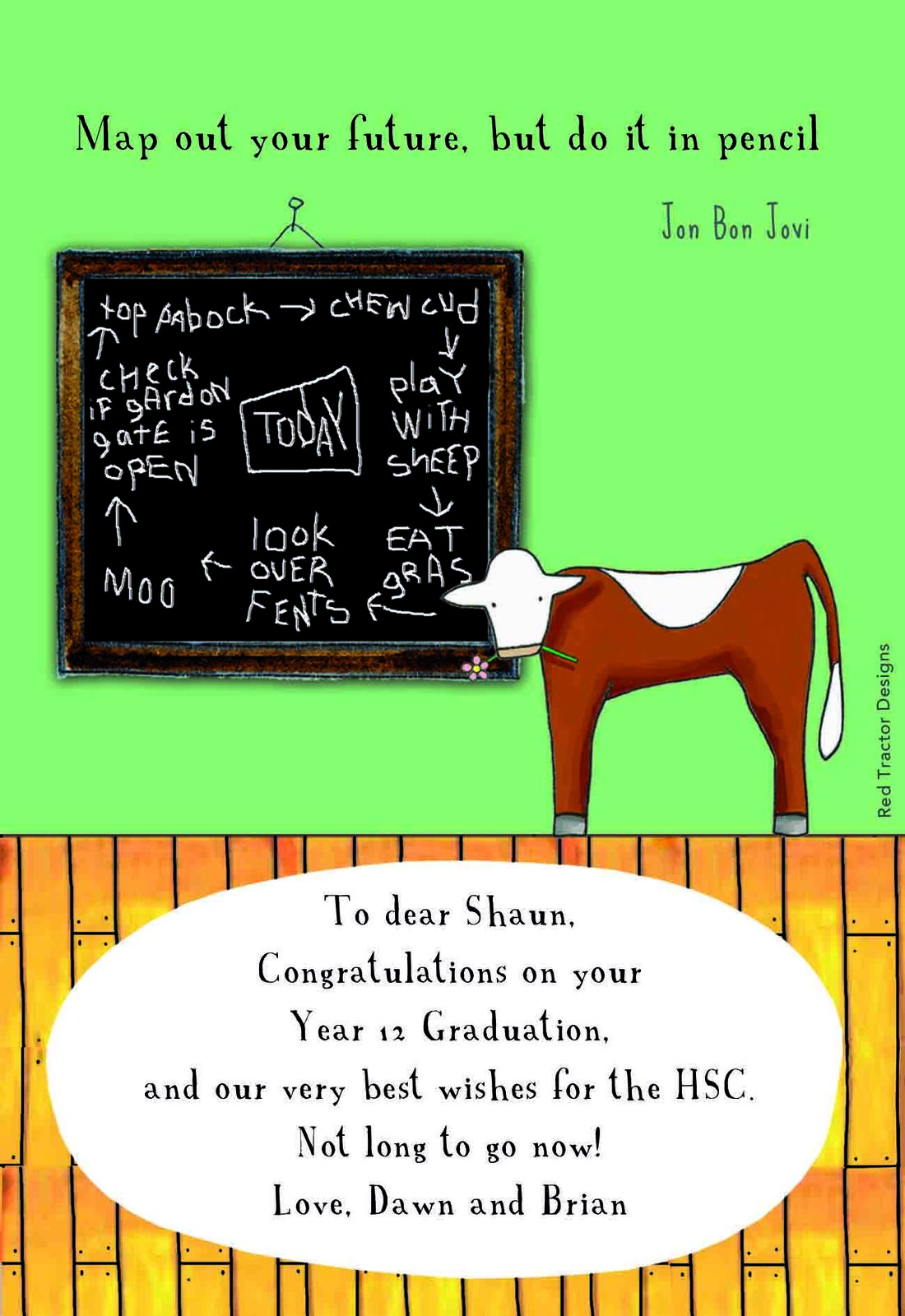 Cow's Grand Plans
