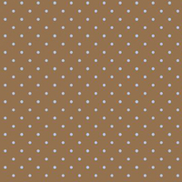 Aqua Dot On Brown