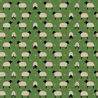 Black Sheep on Green