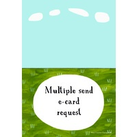 Multiple send e-card request