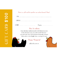 $ 100 Gift Card