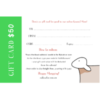 $ 50 Gift Card