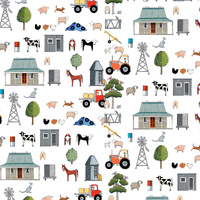 Mixed Farming Muslin