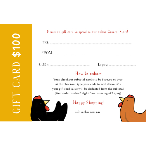 Bonus $100 Gift Card