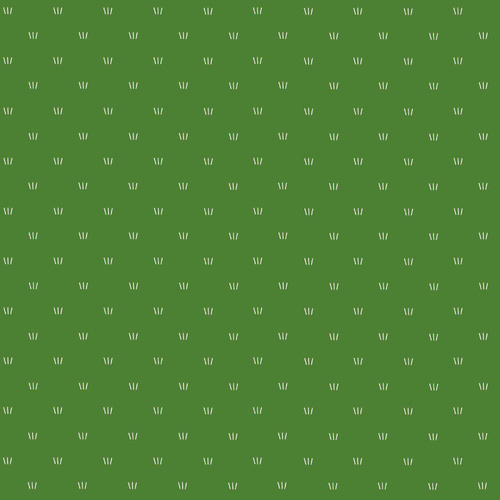 NEW! Piambong - White Grass on Green