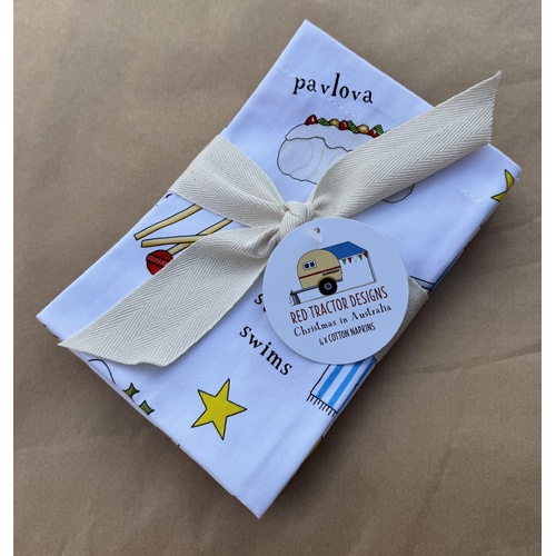 'Christmas In Australia' Napkins