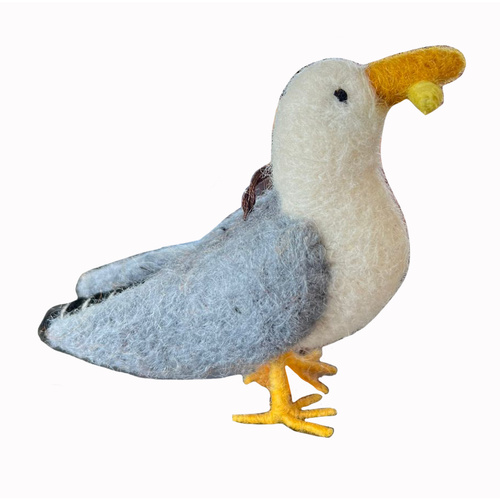 Seagull with Chip