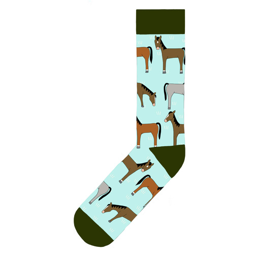 Horses On Mint
