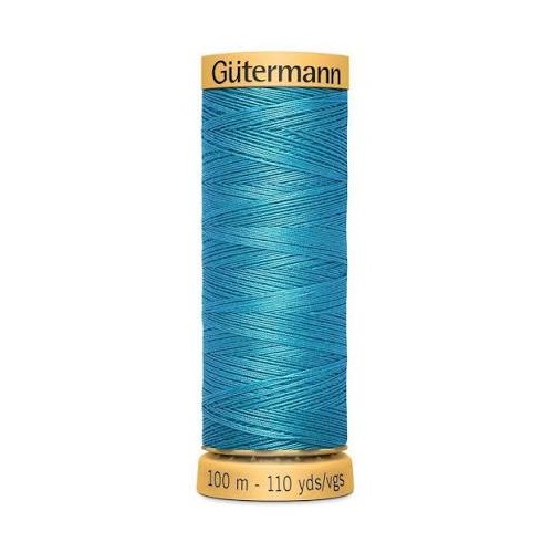 Gutermann 100% Cotton Thread #6745 Teal
